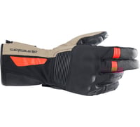 Alpinestars Denali Aerogel Drystar® Gloves Black/Dark Khaki/Fluo Red 