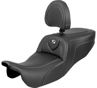 Saddlemen Roadsofa™ Seat - with Backrest - Carbon Fiber - FLRT/FLTRT '15-'25