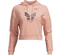 Thor Women's Iconic Pullover Crop Hoodie Pink 