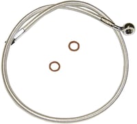 Magnum shielding Brake Line - 10mm-35° - 26" - Sterling Chromite II