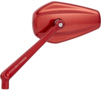 Arlen ness Mirror - Mini/Stocker - Side View - Hexagon - Red - Right