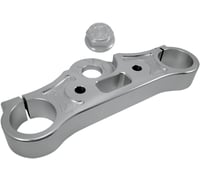 Joker machine Upper Triple Tree - Clear Anodized - '08-'17 FXD