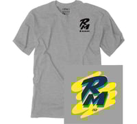 Factory Effex Suzuki Retro RM T Shirt Heather Gray 