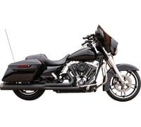 S&S Cycle 2-into-1 Sidewinder Exhaust System - 50 State - Black - Touring '07-'16