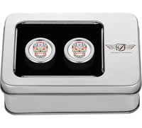 Figurati Designs Docking Cover - Long - Black - Sugar Skull