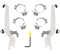 Memphis shades Sportshield Trigger Lock Complete Mount Kit - Polished - XL