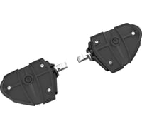 Ciro RydeCulture™ Footrests - Black - 1/2" Clevis Mount