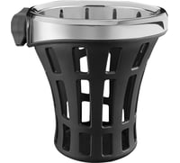 Ciro Drink Holder - Gen 2 - Big Ass® - Chrome - Chrome 7/8"/1" Handlebar Mount