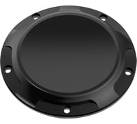 La choppers County Line Derby Cover Derby Cover - Twin Cam - Black