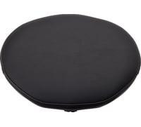 Drag specialties Oval Sissy Bar Pad - Smooth - Black - FL '99-'22