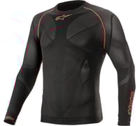 Alpinestars Ride Tech v2 Summer Long Sleeve Underwear Top Black 