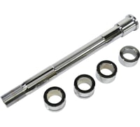 Drag specialties Axle Kit - Front - Chrome