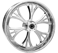 Rc components Wheel - Majestic - Front - Dual Disc/with ABS - Chrome - 21x3.50 - 14-'23 FLT