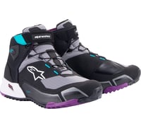 Alpinestars Stella CR X Drystar® Shoes Black/Gray/Teal/Purple 