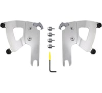 Memphis shades Road Warrior Mounting Kit - Polished - FLHRS/XS