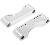 Klock werks Hugger Front Fender Mounting Blocks - For 16"/17"/18"/19" Wheels - Satin