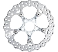 Arlen Ness Spider Rotor - 12-19/32" - Chrome - Front