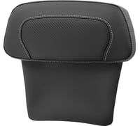 Saddlemen Chopped Tour Pak Backrest Pad - RoadSofa™ - Carbon Fiber Inset - FLT/FLH '14-'23
