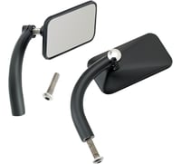 Biltwell Rectangular Mirrors - Black