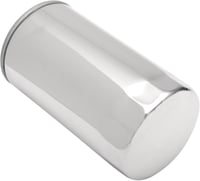Drag specialties Magnetic Ring Oil Filter - Chrome - 5-1/2"