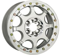 Moose utility Wheel - 351X 5-Lug Beadlock - Front/Rear - Machined - 15x7 - 5/4.5 - 5+2