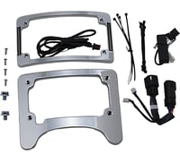 Custom dynamics License Plate Frame/Turn Signal Eliminator - Chrome