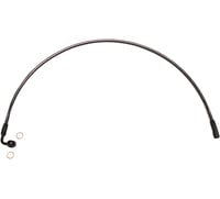 Magnum shielding Brake Line - 12mm-90° - 22" - Black Pearl