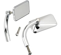 Biltwell Rectangular Mirrors - Chrome