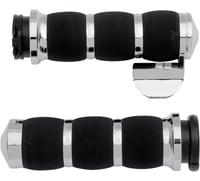 Avon grips Grips - Air Cushion - Throttle Boss - Chrome