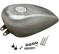 Drag specialties Gas Tank with Chrome Aero-Style Gas Cap - 3.3 Gallons - Sportster