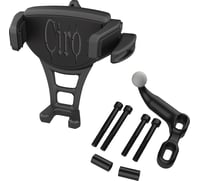 Ciro Phone Holder - Constrictor - Black - Black Offset Perch Mount