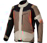 Alpinestars ST 1 WP Jacket Dark Khaki/Sand/Black/Red Fluo 