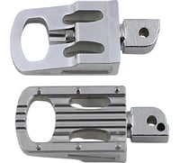 Biltwell Punisher Footpeg - Passenger - Polished - M8