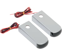 Alloy art LED Strut Light - Red/Smoke Softail