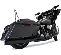 Khrome werks 2:1 Outlaw Exhaust - Black