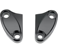 Drag specialties Handlebar Clamp - Two-Piece - Black
