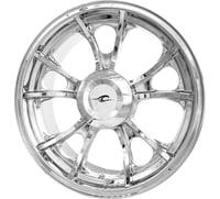 Coastal moto Wheel - Largo 3D - Rear - Single Disc/with or without ABS - Chrome - 18x7