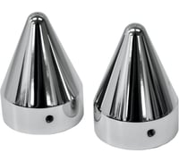 La choppers Axle Caps - Chrome - Spike