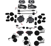 Sena SF4 Bluetooth Headset - 4-Way - Dual Speakers - Dual Pack