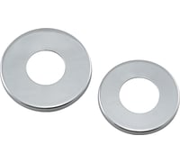 Drag specialties Fork Stem Dust Covers - Chrome