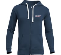 Thor Women's Halo Zip Up Hooded Sweatshirt Navy 