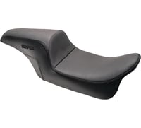Slyfox Slyfox Seat - Black Logo - Smooth Vinyl - Carbon Fiber - FL '97-'07