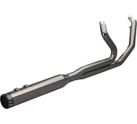 Khrome Werks 2-into-1 Outlaw-SR Exhaust System - Eclipse - Without End Cap - M8 Touring