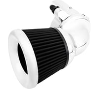 Arlen ness Stage 1 Air Cleaner Kit - Velocity 90° - Chrome