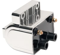 Drag specialties Dual-Fire Ignition Coil - Harley Davidson - Chrome