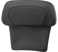 Saddlemen Chopped Tour Pak Backrest Pad - RoadSofa™ - Black w/ Black Stitch - FLT/FLH '14-'23