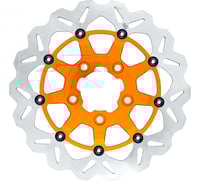 Gbrakes Wave® Brake Rotor - Front - 13" - Orange