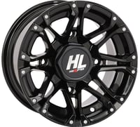 High lifter Wheel - HL3 - Front/Rear - Gloss Black - 12x7 - 4/110 - 4+3 (+10 mm)