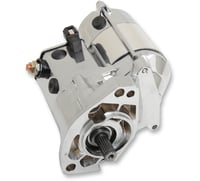 Terry components Starter Motor - Harley Davidson - Chrome
