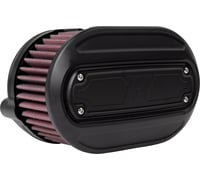 Kodlin usa Oval Air Cleaner Kit - Black - M8